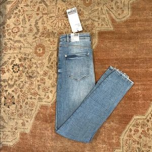 Zara Authentic TRF Hi Rise Skinny Ankle Jean